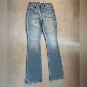 L’AGENCE Light Wash Bootcut Jeans Size 27